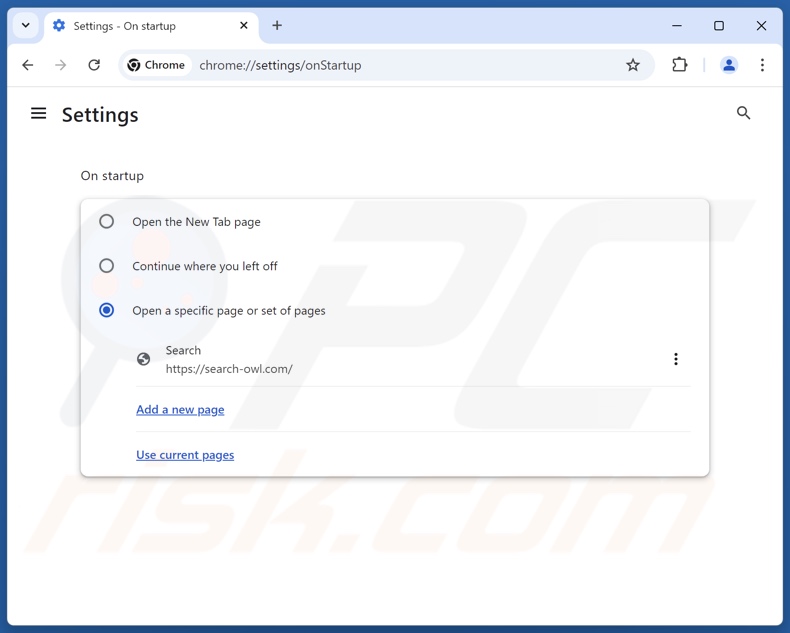 Usuwanie search-2go.com ze strony głównej Google Chrome