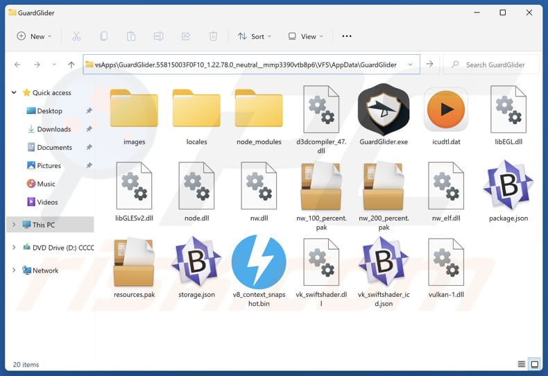 GuardGlider's folder instalacyjny