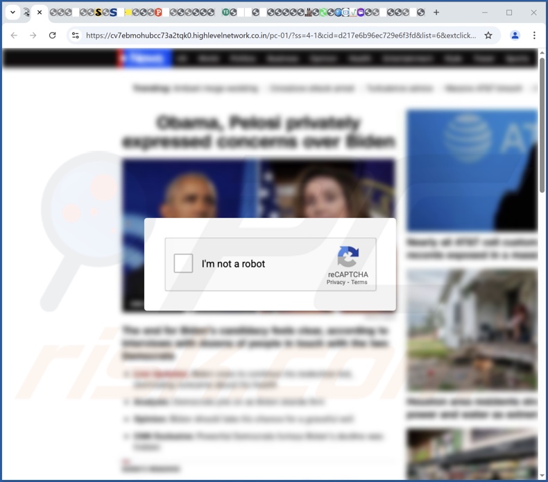 highlevelnetwork.co[.]in pop-up przekierowania