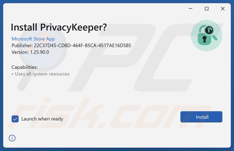PrivacyKeeper instalacja potencjalnie niechcianej aplikacji