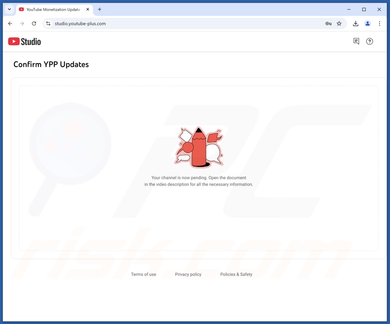 YouTube Partner Program Monetization Update oszustwo trzecia strona