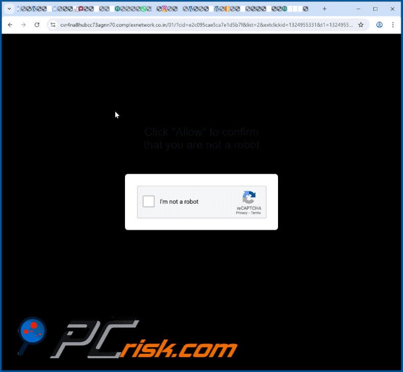 complexnetwork.co[.]in wygląd strony internetowej (GIF)