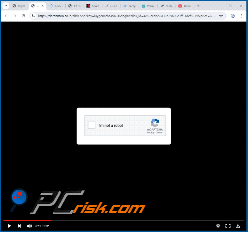 derenmon.co[.]in wygląd strony internetowej (GIF)