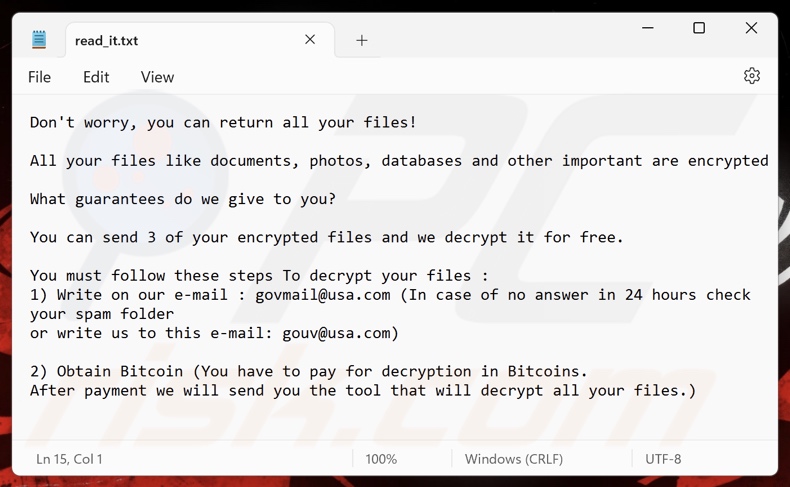 Notatka ransomware Govcrypt (read_it.txt)