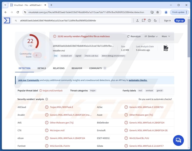 Złośliwe oprogramowanie JSCEAL