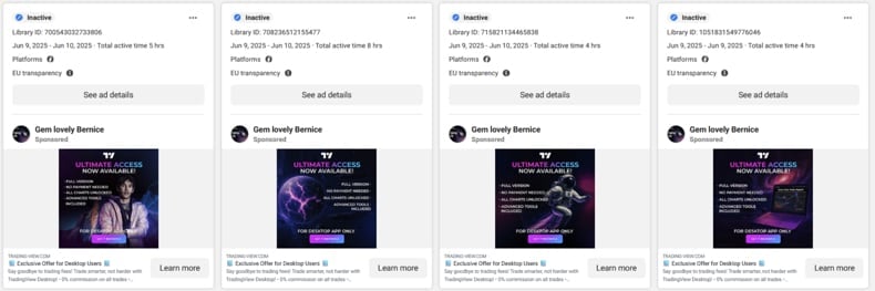 Złośliwe reklamy JSCEAL Malware na Facebooku (źródło: checkpoint.com)