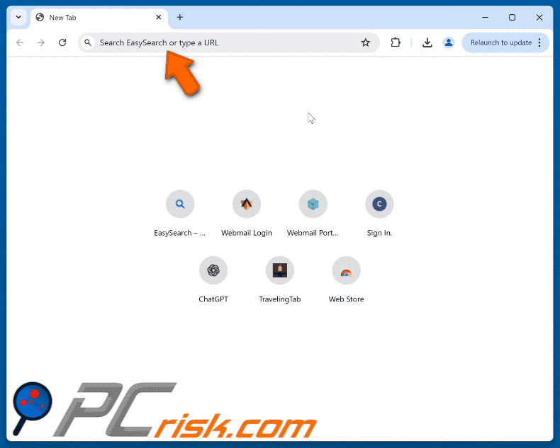easy-search.pro przekierowuje do bing.com