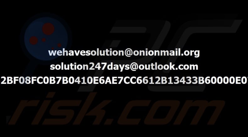 Tapeta ransomware SolutionWeHave