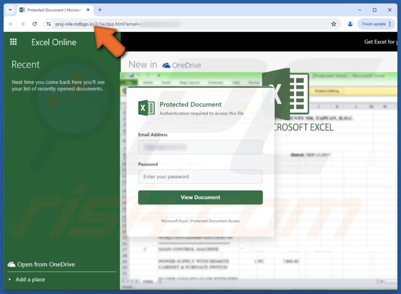 LinkedIn Invitation Oszukańcza strona internetowa wykorzystująca technikę phishingu