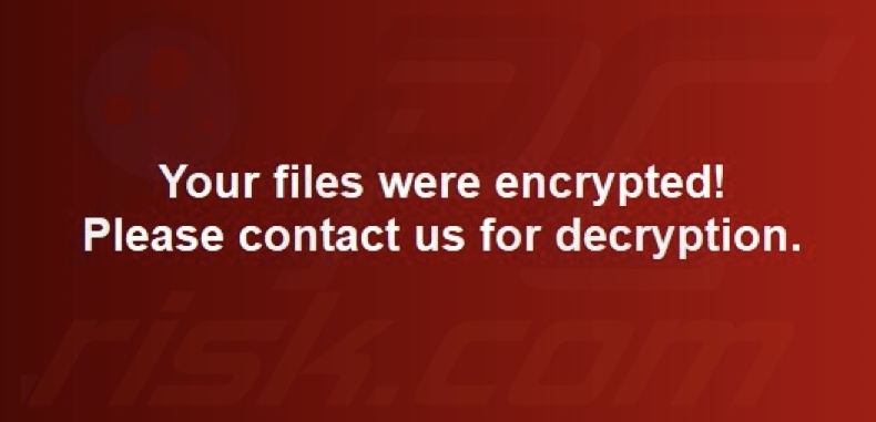 Tapeta ransomware Sns