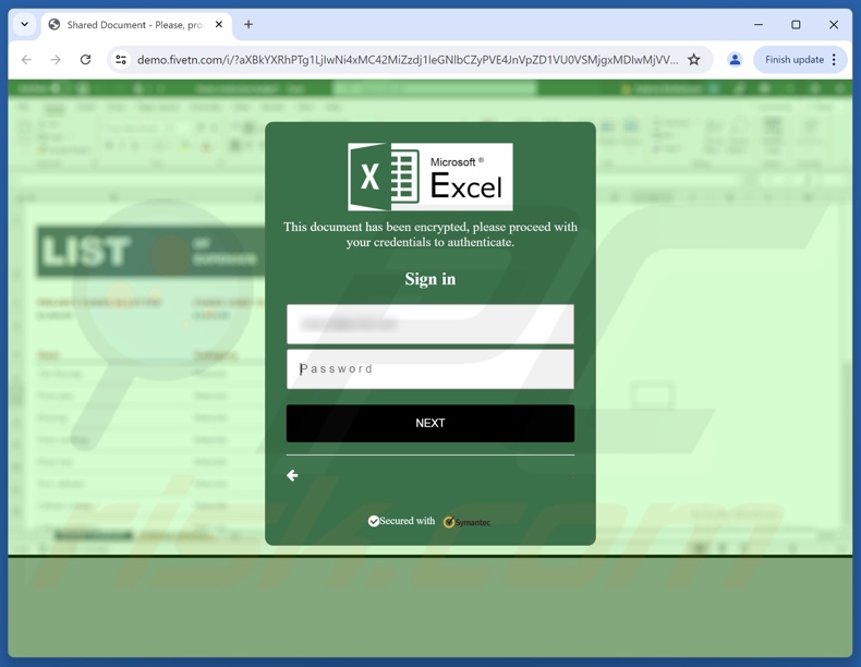 DHL - Shipment Registered To Your Email oszustwo e-mailowe promujące stronę phishingową