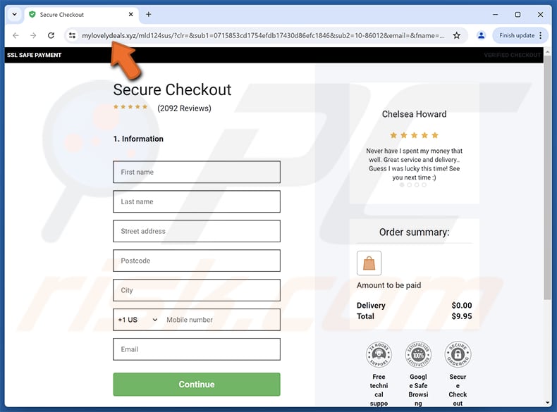Spotify Membership Has Expired Strona phishingowa służąca do wyłudzania danych e-mailowych