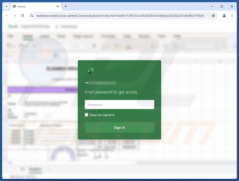 Completed Payment Oszukańcza strona internetowa wykorzystująca technikę phishingu