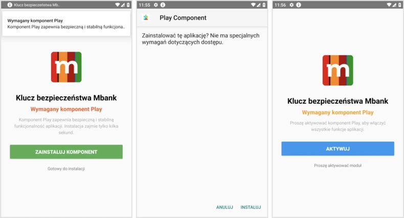 Kroki instalacji trojana FvncBot