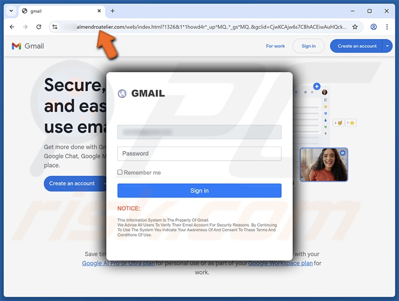 Password Expiry Reminder Fałszywa strona internetowa służąca do oszustw e-mailowych