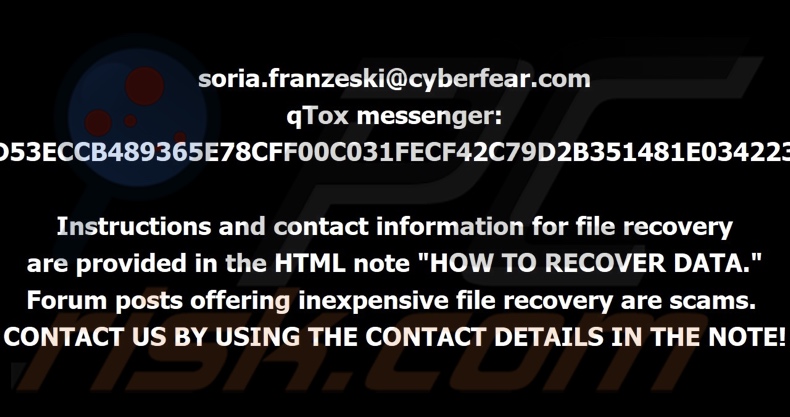 Karma (MedusaLocker) ransomware tapeta