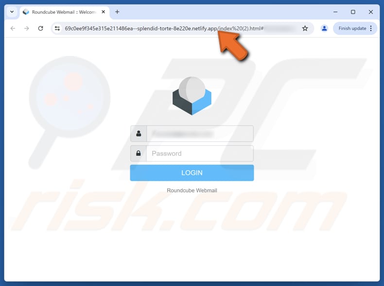 Security Verification Required Oszustwo e-mailowe – strona phishingowa