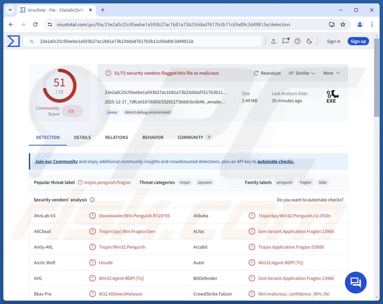 Złośliwe oprogramowanie SnappyClient