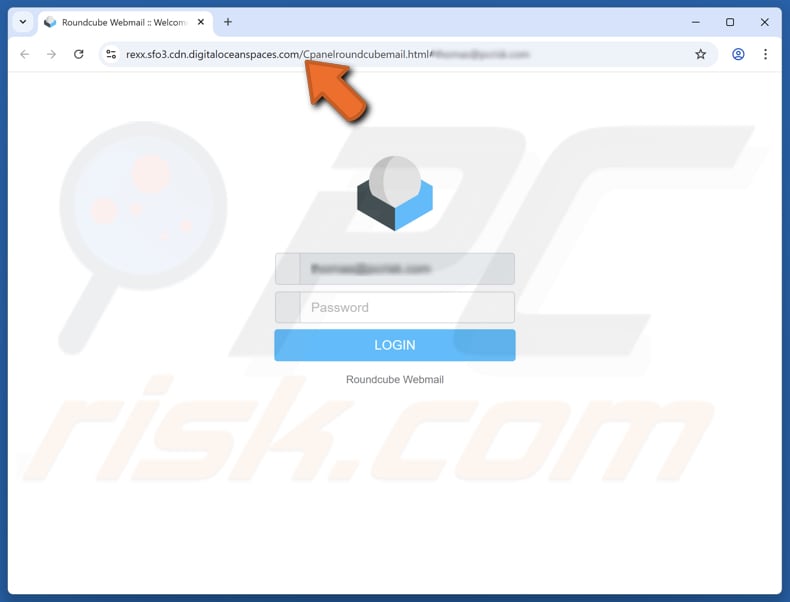 Oszustwo Email Deliverability Alert - fałszywa strona logowania