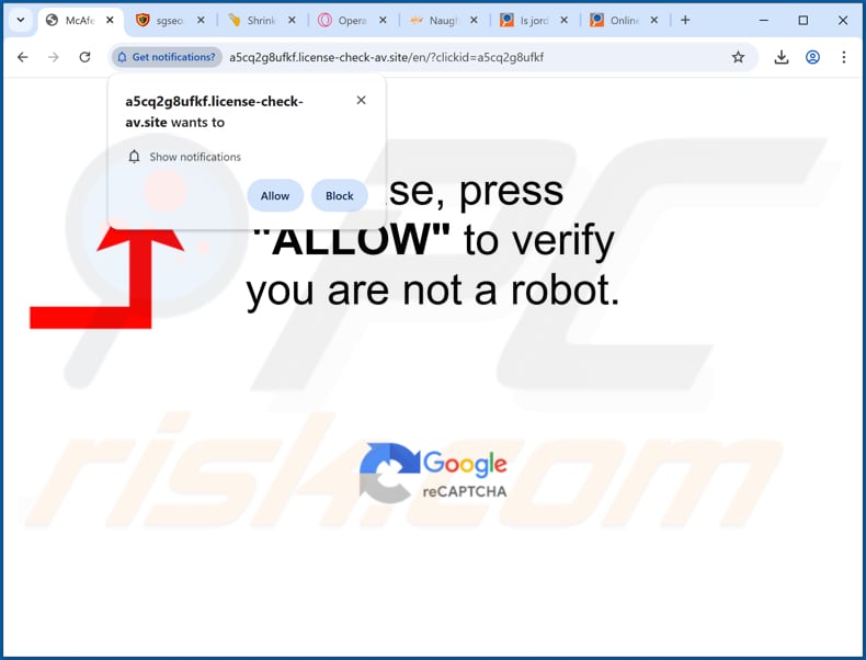 reklamy license-check-av[.]site