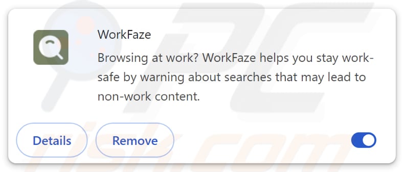 Porywacz przeglądarki WorkFaze