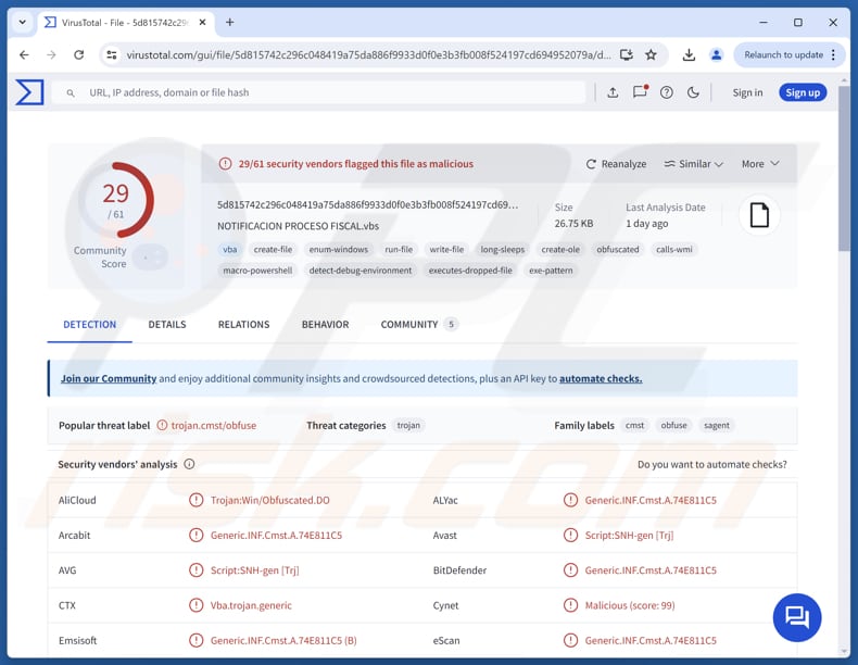 Malware NexusRAT