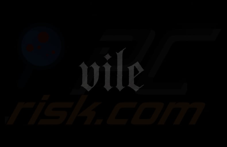 Tapeta ransomware Vile
