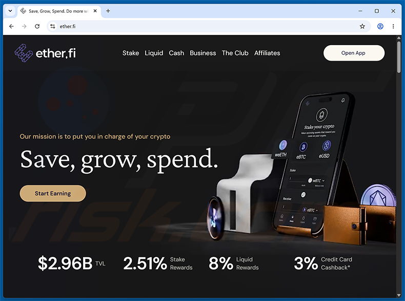 EtherFiWC26 Voting Rewards Scam prawdziwa witryna (ether.fi)