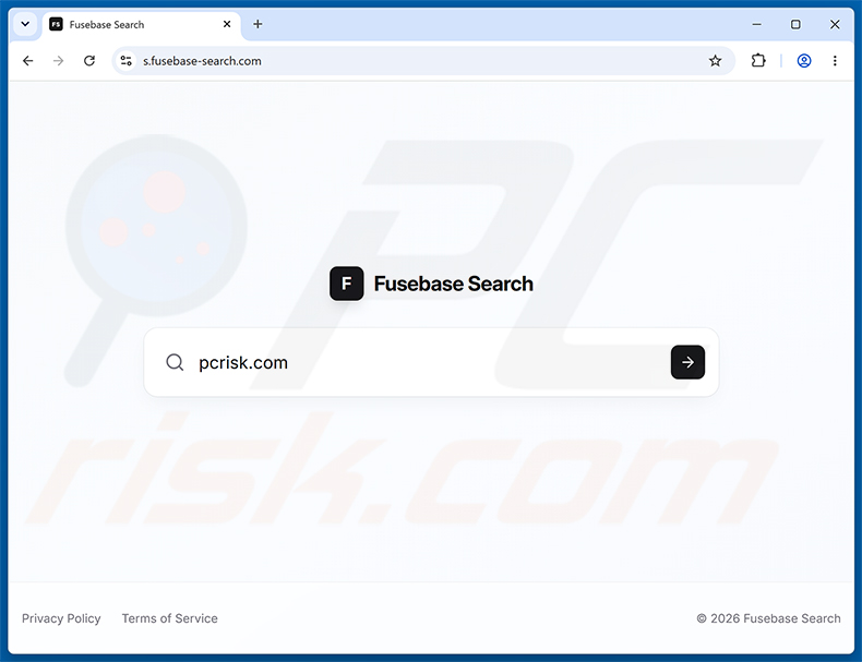Porywacz przeglądarki Fusebase Search (s.fusebase-search.com)