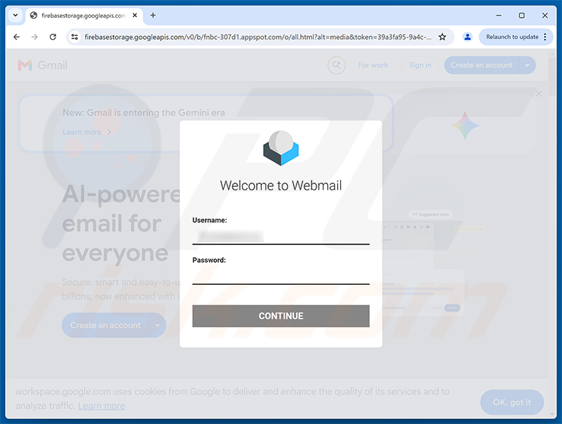 Strona phishingowa A Critical Virus Has Been Detected On Your Device oszustwo e-mailowe