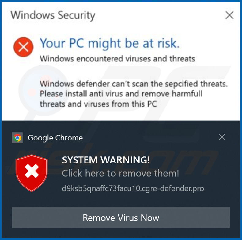 powiadomienie cgre-defender[.]pro