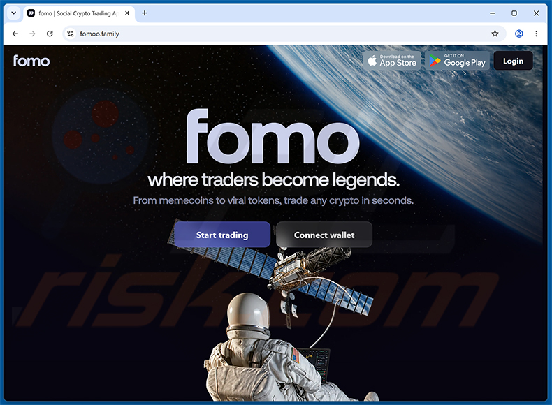 Oszustwo Fake Fomo Trading Platform