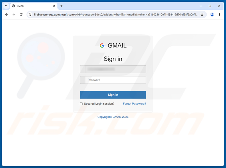 Strona phishingowa oszustwa e-mailowego HSBC Money Transfer Completed