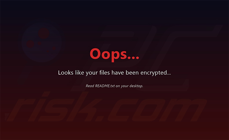 Tapeta ransomware NoMatter