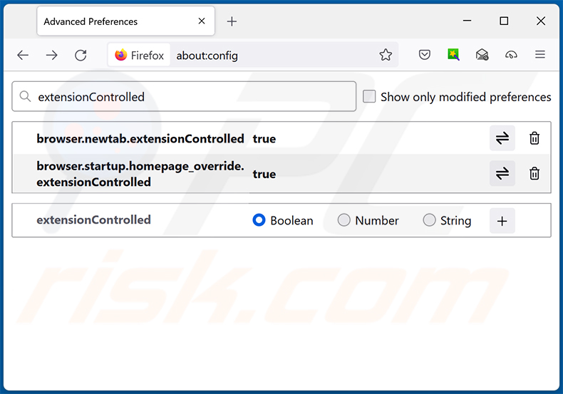 Usuwanie astridresearch.com z domyślnej wyszukiwarki Mozilla Firefox