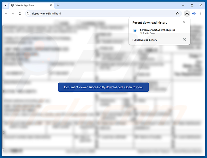 Złośliwa strona internetowa promowana przez kampanię spamową IRS Account Detail Verification