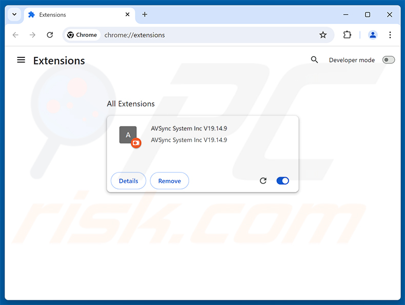Złośliwe rozszerzenie KREMLIN Banking Trojan AVSync System Inc V19.14.9 (źródło elastic-co)