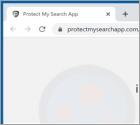 Porywacz przeglądarki Protect My Search App