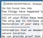 Ransomware MERIN