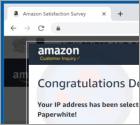 Oszustwo POP-UP Congratulations Dear Amazon Customer