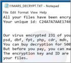 Ransomware MARS