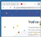 Oszustwo POP-UP Chrome Search Contest 2021