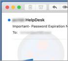 Oszustwo e-mail PASSWORD EXPIRATION NOTICE
