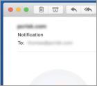 E-mail phishingowy do celów wyłudzenia danych konta e-mail