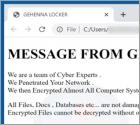 Ransomware GEHENNA LOCKER