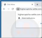 Reklamy highercaptcha-settle.com