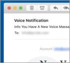 Oszustwo e-mailowe Voicemail