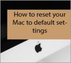 Jak przywrócić komputer Mac do ustawień domyślnych?