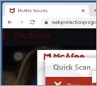 Oszustwo POP-UP McAfee - Your PC is infected with 5 viruses!