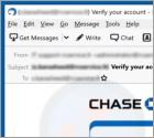 Oszustwo e-mailowe Chase Account Has Been Locked
